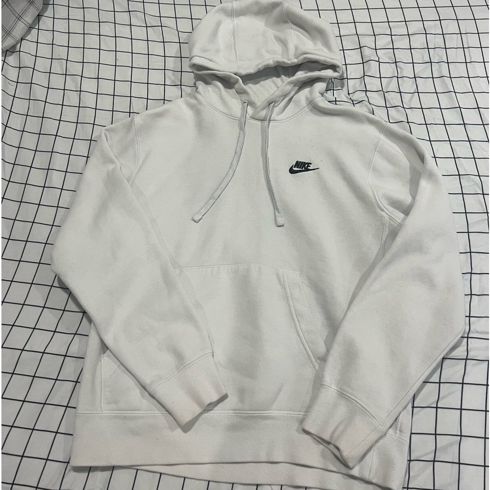 Nike White Hoodie